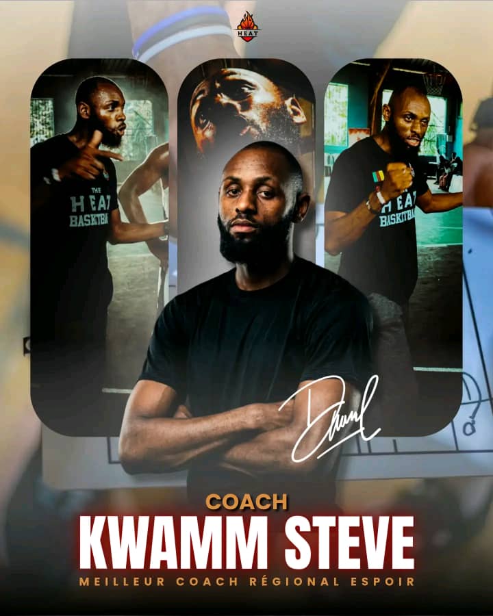 Ligue de Basketball du Littoral : Steve Kwamm, de la tactique au sacre avec the Heat Basketball