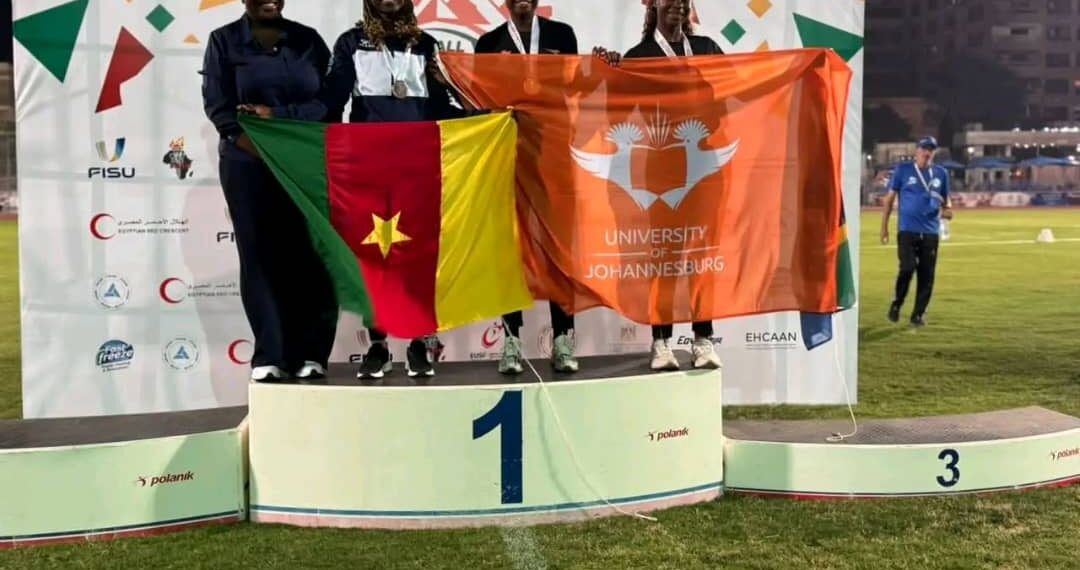 Jeux Universitaires d’Afrique 2026 : Elvira Poungoué s’envole à 5,75 m et décroche l’argent au caire