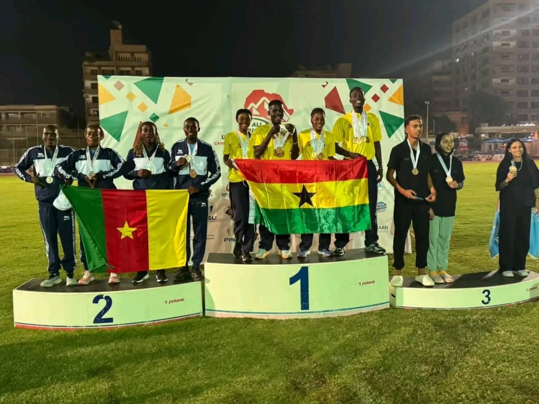 Jeux Universitaires Africains 2026 : l'argent du relais et le Bronze de Manga Me Manga