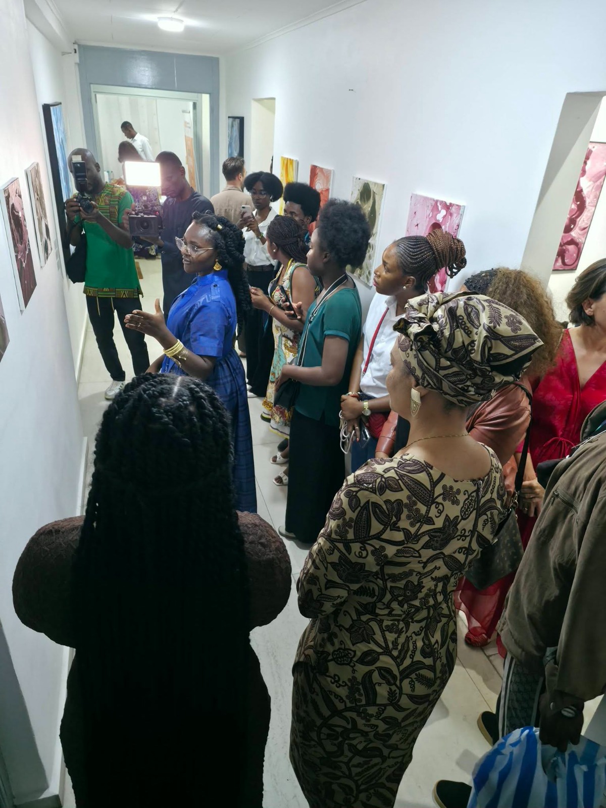 Arts visuels : Marie-Francine Dongmo ouvre sa tournée nationale avec «Mémoire Matricielle»
