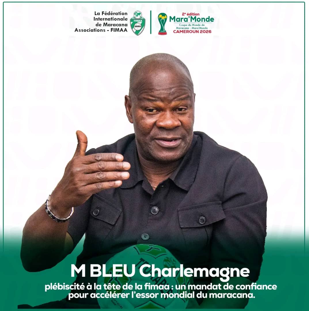 Maracana Mondial : Bleu Charlemagne reconduit à la tête de la fimaa, le cameroun au cœur d’un nouveau cycle