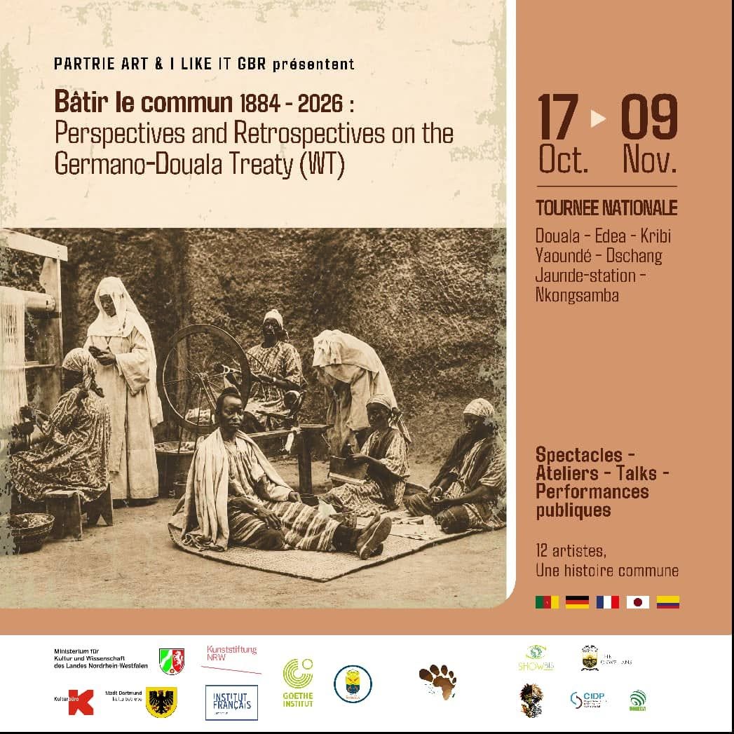 1884-2026 : douze artistes revisitent le traité germano-douala