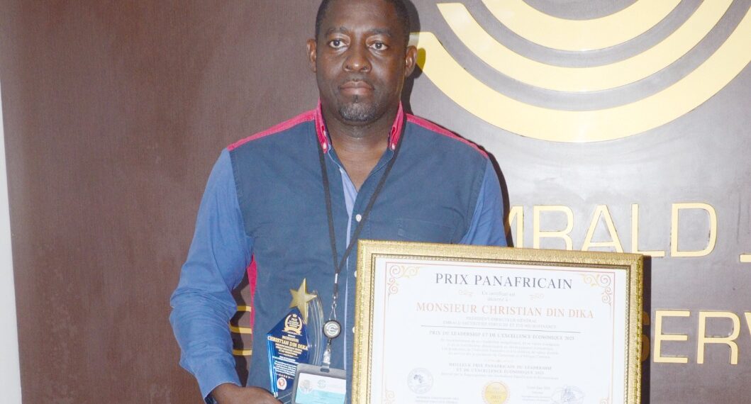 Cameroun : Christian Din Dika reçoit le Prix du leadership et de l’excellence économique 2025