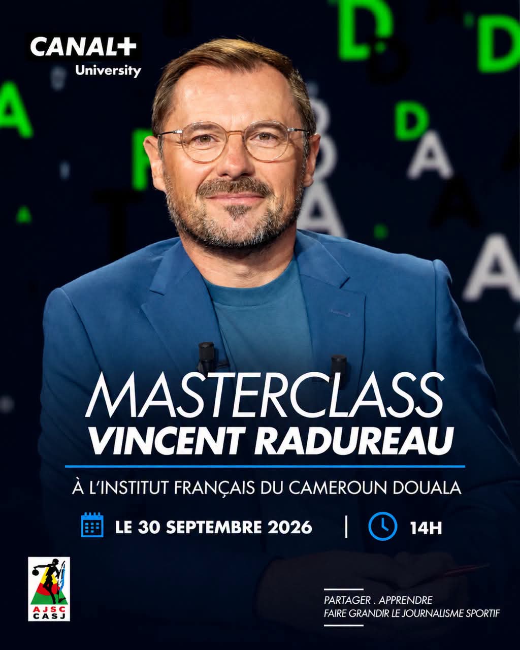 À la rencontre de Vincent Radureau : une masterclass au cœur du journalisme sportif
