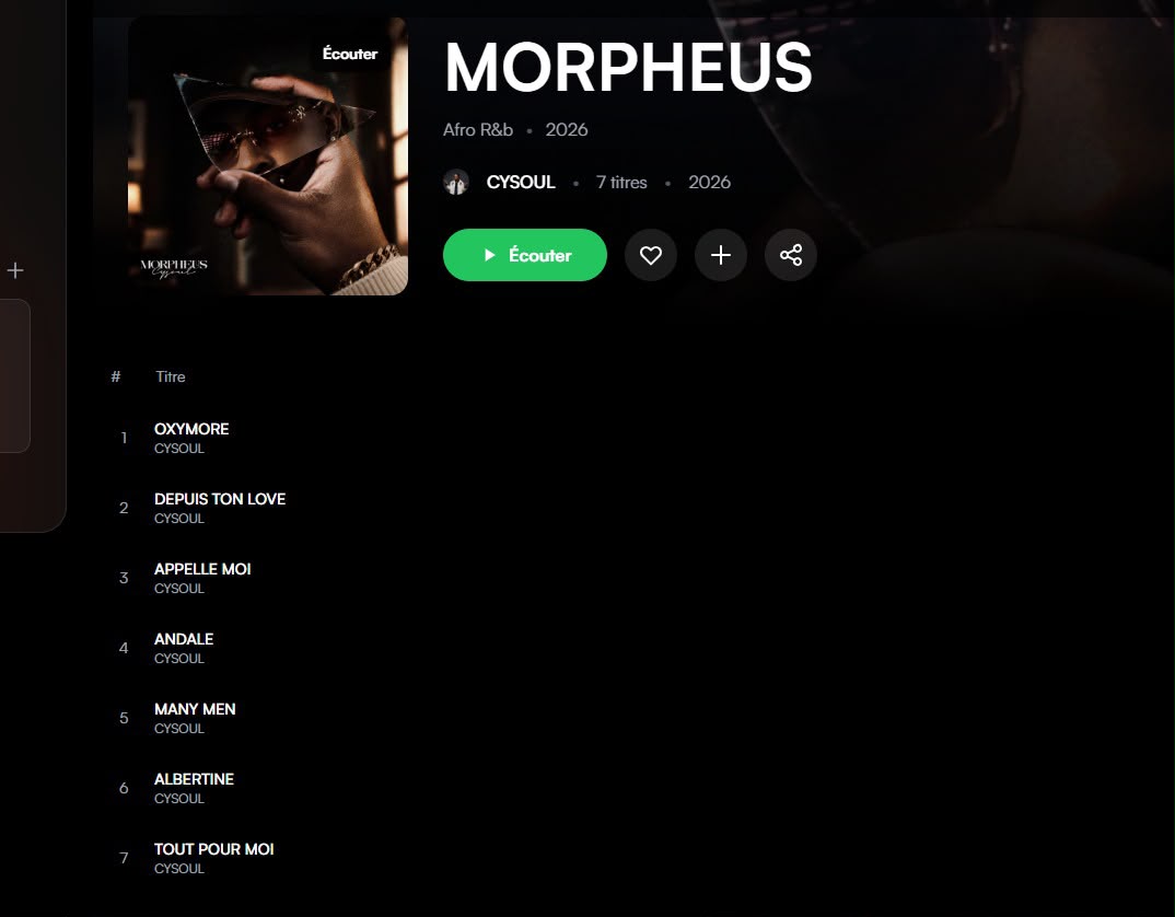 Musique : Cysoul nous plonge dans l’univers de MORPHEUS, son nouveau projet