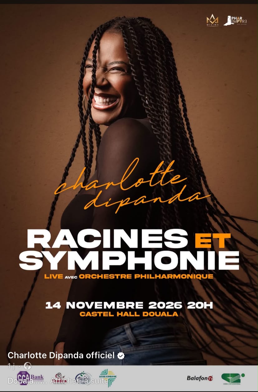 Concert : Charlotte Dipanda annoncée en live à Douala le 14 novembre