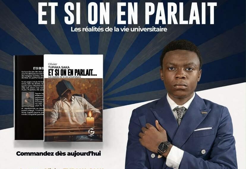 Littérature : Olivier Tupaka Saka met des mots sur les difficultés silencieuses des étudiants en RDC