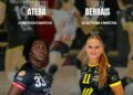 Coupe de France de Handball Dames : la lionne indomptable Laeticia Pétronie Ateba ateba brille malgré le revers de saint-junien