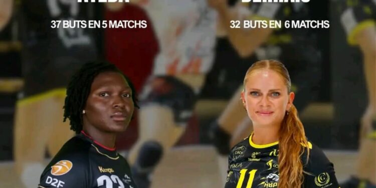 Coupe de France de Handball Dames : la lionne indomptable Laeticia Pétronie Ateba ateba brille malgré le revers de saint-junien