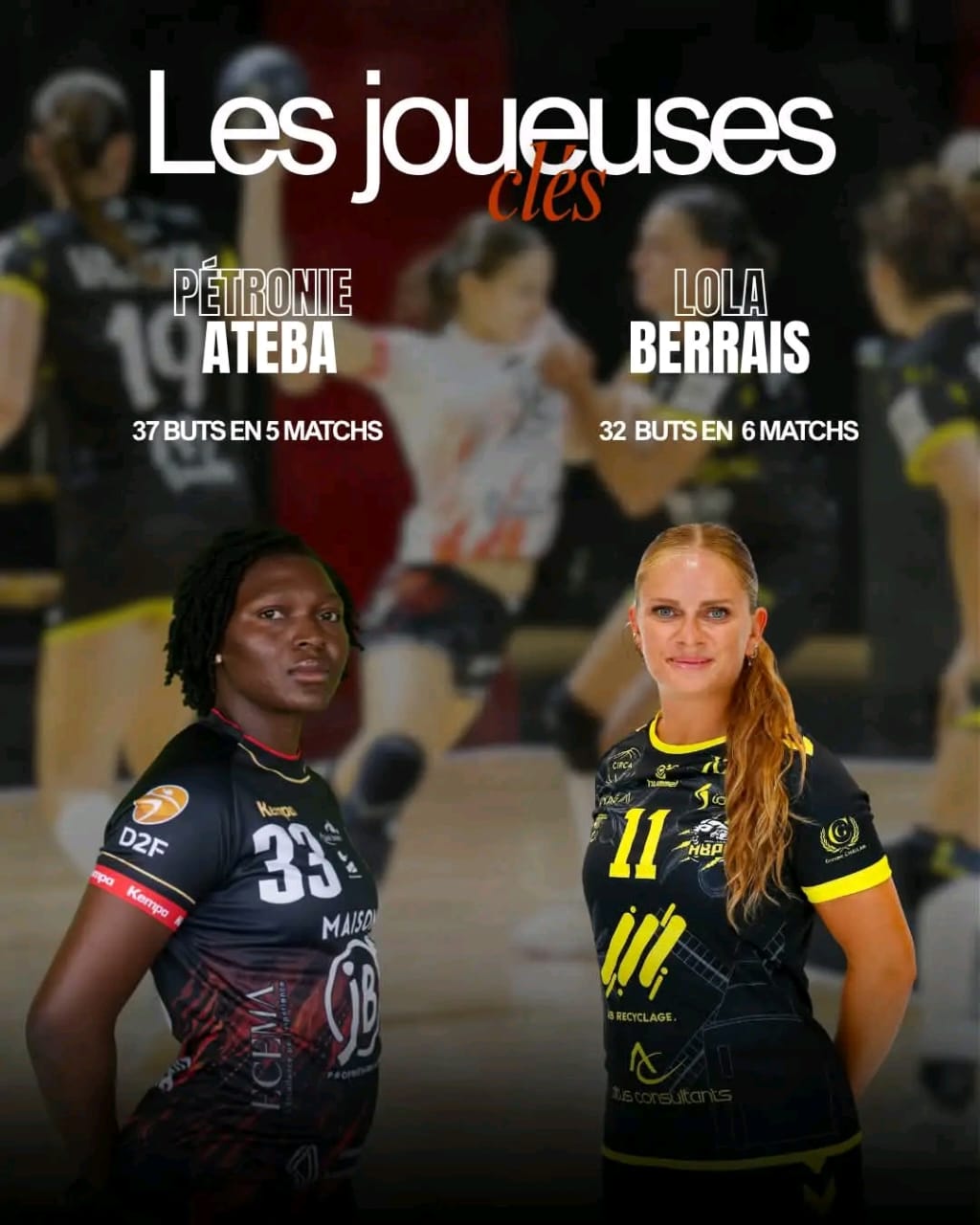 Coupe de France de Handball Dames : la lionne indomptable Laeticia Pétronie Ateba ateba brille malgré le revers de saint-junien