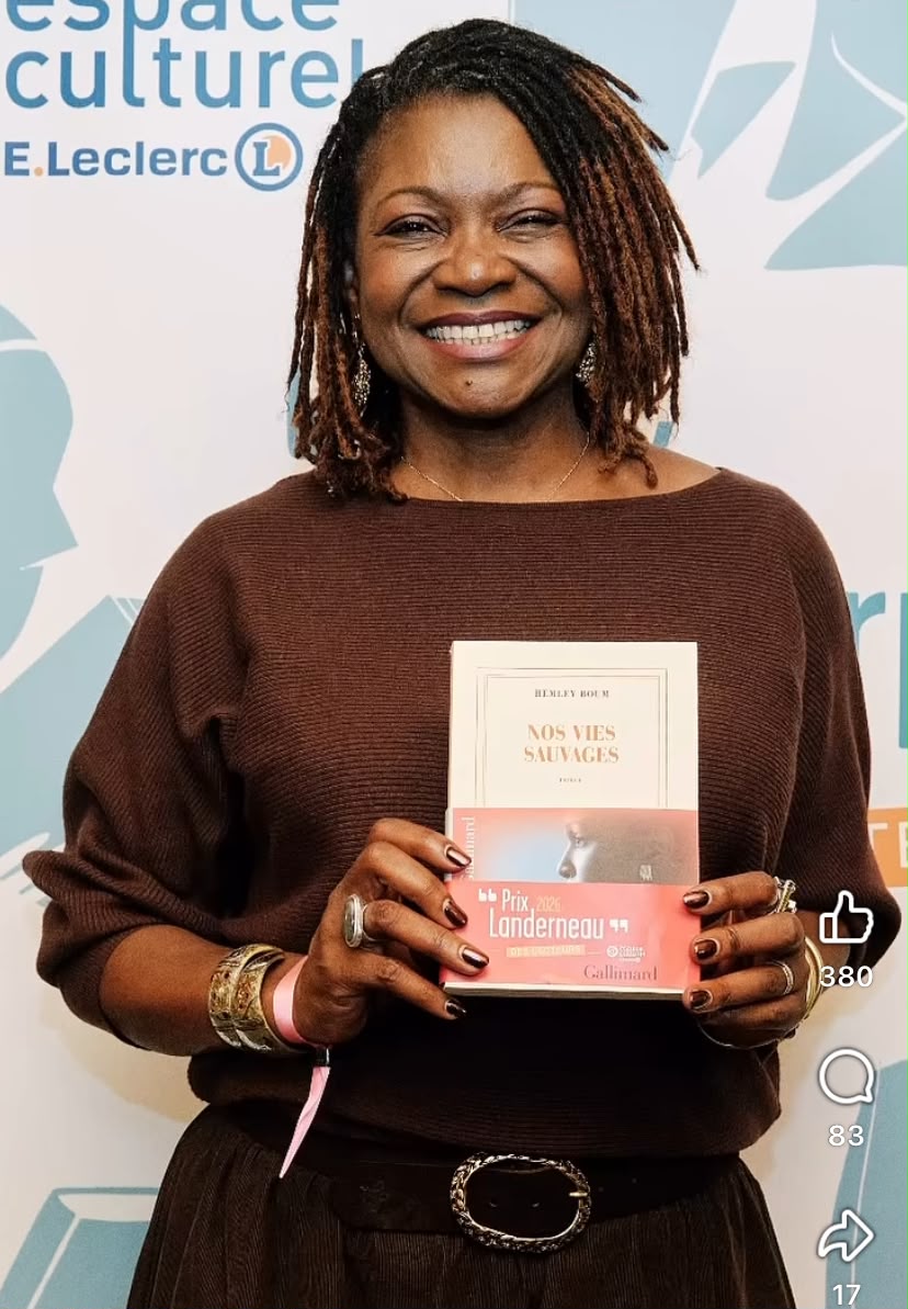 Littérature : Hemley Boum remporte le Prix Landerneau des lecteurs 2026